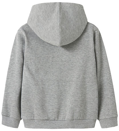 Nama It Hættetrøje - NkfOfina - Grey Melange
