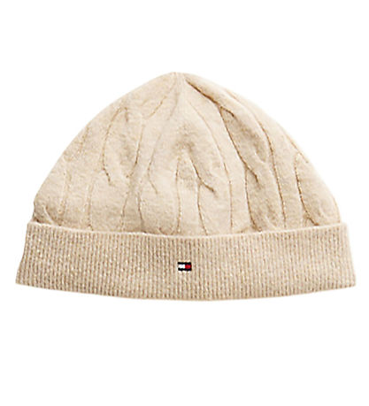 Tommy Hilfiger Gaveæske - Bluse/Bukser/Hue - Strik - Malted Milk