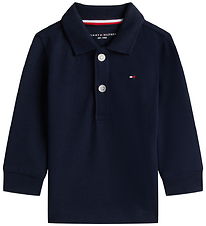 Tommy Hilfiger Polobluse - Essential - Dark Night Navy Tommy Hilfiger Polobluse - Essential - Dark Night Navy