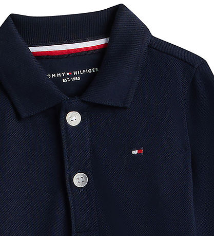 Tommy Hilfiger Polobluse - Essential - Dark Night Navy Tommy Hilfiger Polobluse - Essential - Dark Night Navy