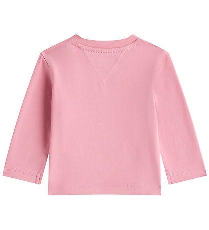 Tommy Hilfiger Bluse - Mini Corp Graphic - Mystic Pink Tommy Hilfiger Bluse - Mini Corp Graphic - Mystic Pink