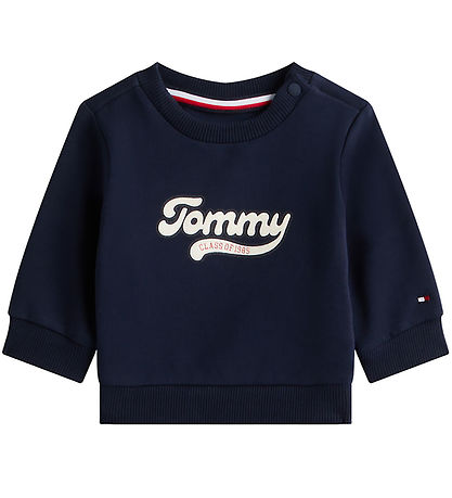 Tommy Hilfiger Sweat Set - Graphic - Dark Night Blue w. White