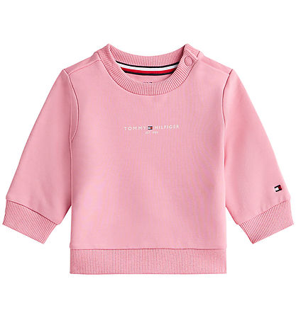 Tommy Hilfiger Sweatsæt - Mini Corp - Mystic Pink Tommy Hilfiger Sweatsæt - Mini Corp - Mystic Pink