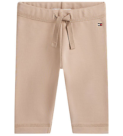 Tommy Hilfiger Sweatsæt - Mini Corp - Malted Milk Tommy Hilfiger Sweatsæt - Mini Corp - Malted Milk