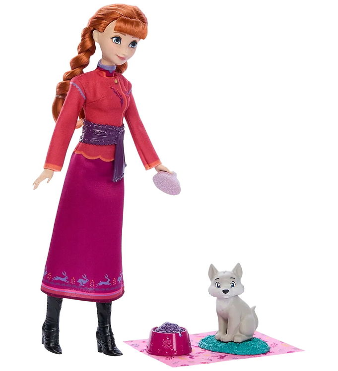 Disney Frozen Dukke - 30 cm - Anna + Baby Fox