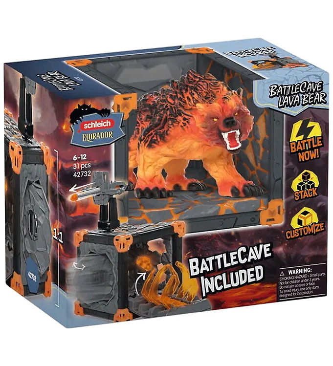 Schleich Eldrador Battle Cave Lava-bjørn 42732