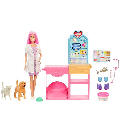 Barbie Dukke  - 30 cm - Fast Cast Pet Vet Clinic
