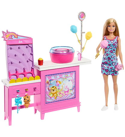 Barbie Dukke - 30 cm - Mysteries Cotton Candy & Games Playset