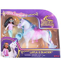 Unicorn Academy Legetøjsfigurer - 13,5 cm - Layla & Glacier Unicorn Academy Legetøjsfigurer - 13,5 cm - Layla & Glacier