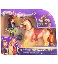 Unicorn Academy Legetøjsfigurer - 13,5 cm - Valentina & Cinder Unicorn Academy Legetøjsfigurer - 13,5 cm - Valentina & Cinder