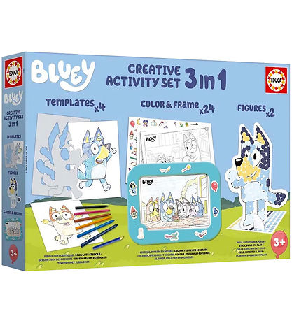 Educa Creation Set - Bluey - 3 In 1 Creative Activity Set