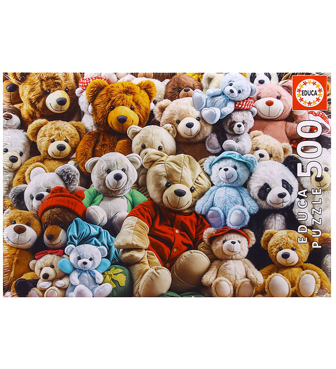 Educa Puslespil - 500 Brikker - Teddy Bears