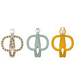 Matchstick Monkey Bideringe - 3-pak - Animal Teether Gift Set Matchstick Monkey Bideringe - 3-pak - Animal Teether Gift Set