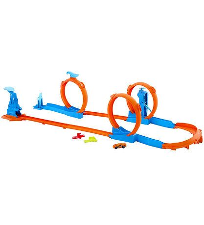 Hot Wheels Bilbane - Track Creator Triple Loop Frenzy Hot Wheels Bilbane - Track Creator Triple Loop Frenzy