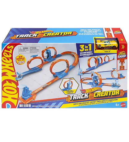 Hot Wheels Bilbane - Track Creator Triple Loop Frenzy Hot Wheels Bilbane - Track Creator Triple Loop Frenzy