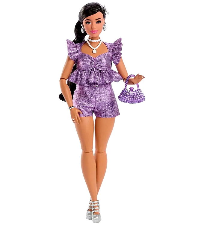 Barbie Dukke - 30 cm - Deluxe Style Purple Shorts Indian