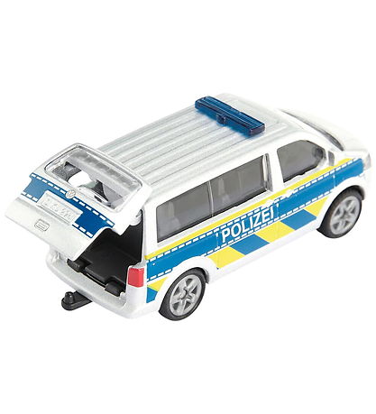 Siku Politibil - Highay Patrol VW T5 - Sølv/Blå Siku Politibil - Highay Patrol VW T5 - Sølv/Blå