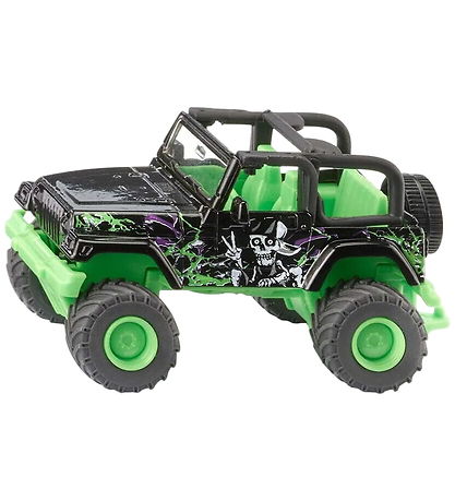 Siku Bil - Jeep Big Wheel - Sort/Grøn