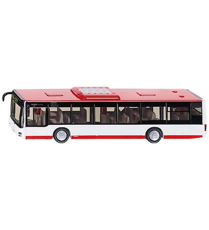 Siku Bus - MAN Lion's City Stadtbus - 1:50 - Rød/Hvid/Sort