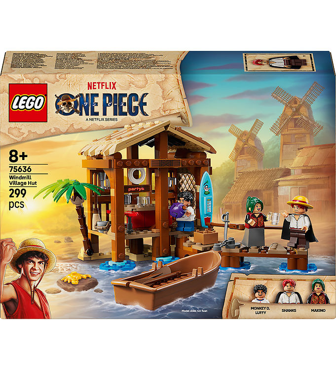 LEGO® One Piece - Hytte i Windmill-landsbyen 75636 - 299 Dele