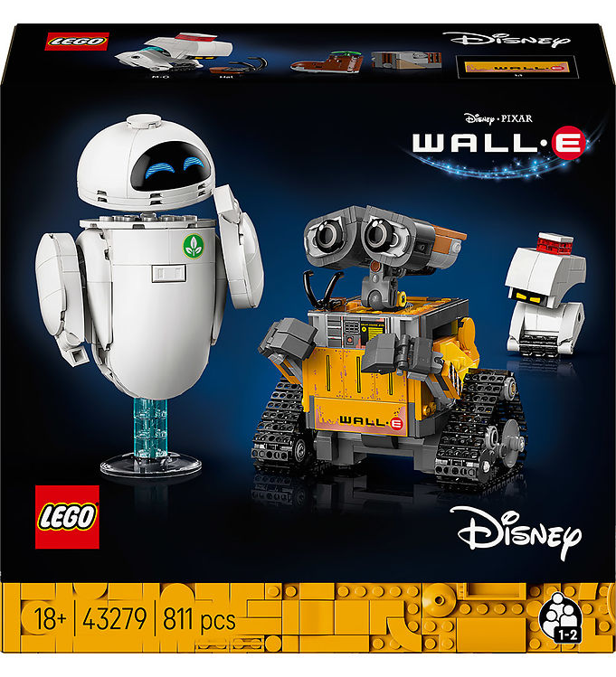 LEGO® Disney - WALL-E Og Eva 43279 - 811 Dele