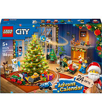 LEGO® City - Julekalender 2025 60475 - 186 Dele LEGO® City - Julekalender 2025 60475 - 186 Dele