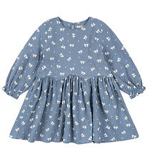 Konges Sløjd Kjole - Vida - Boucle Blue Konges Sløjd Kjole - Vida - Boucle Blue