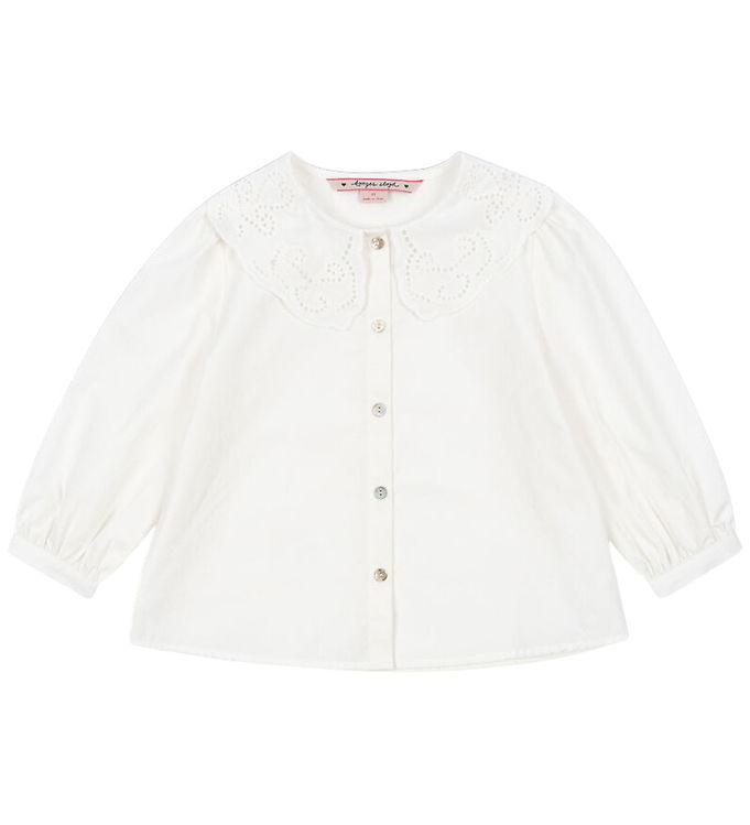 Konges Sløjd Skjorte - Rilo Collar - Optic White