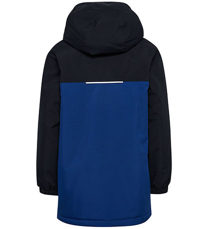 Hummel Vinterjakke - HmlJr Block - Tex - Estate Blue Hummel Vinterjakke - HmlJr Block - Tex - Estate Blue