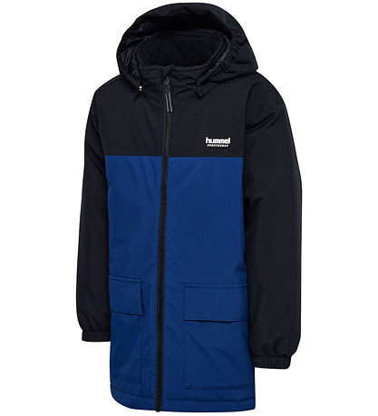 Hummel Vinterjakke - HmlJr Block - Tex - Estate Blue Hummel Vinterjakke - HmlJr Block - Tex - Estate Blue