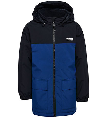 Hummel Vinterjakke - HmlJr Block - Tex - Estate Blue Hummel Vinterjakke - HmlJr Block - Tex - Estate Blue