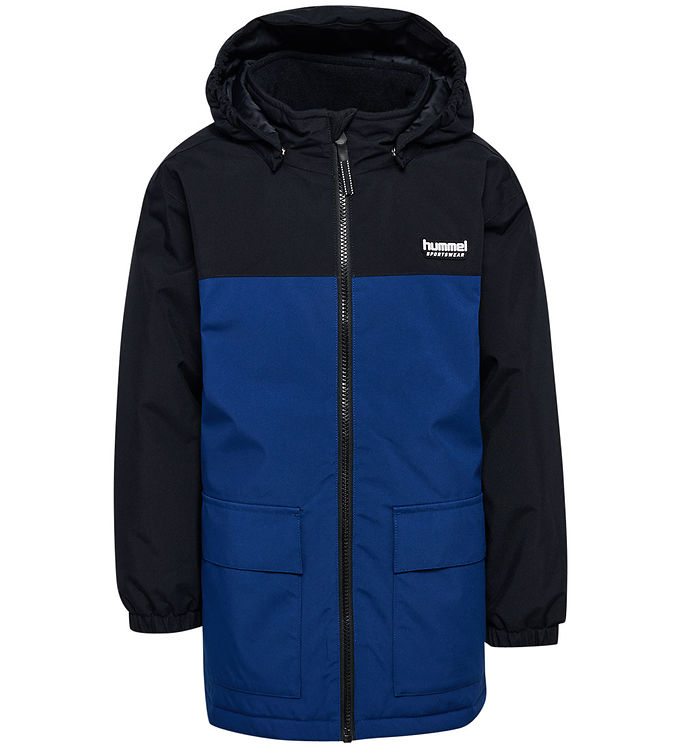 Hummel Vinterjakke - HmlJr Block - Tex - Estate Blue
