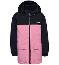 Hummel Vinterjakke - HmlJr Block - Tex - Polignac Hummel Vinterjakke - HmlJr Block - Tex - Polignac