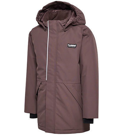 Hummel Vinterjakke - HmlJr Snow - Tex - Peppercorn Hummel Vinterjakke - HmlJr Snow - Tex - Peppercorn