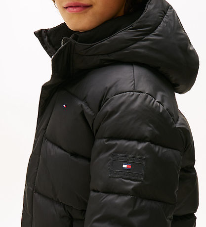Tommy Hilfiger Dynejakke - Sort Tommy Hilfiger Dynejakke - Sort