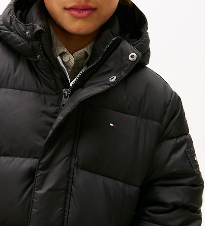 Tommy Hilfiger Dynejakke - Sort Tommy Hilfiger Dynejakke - Sort