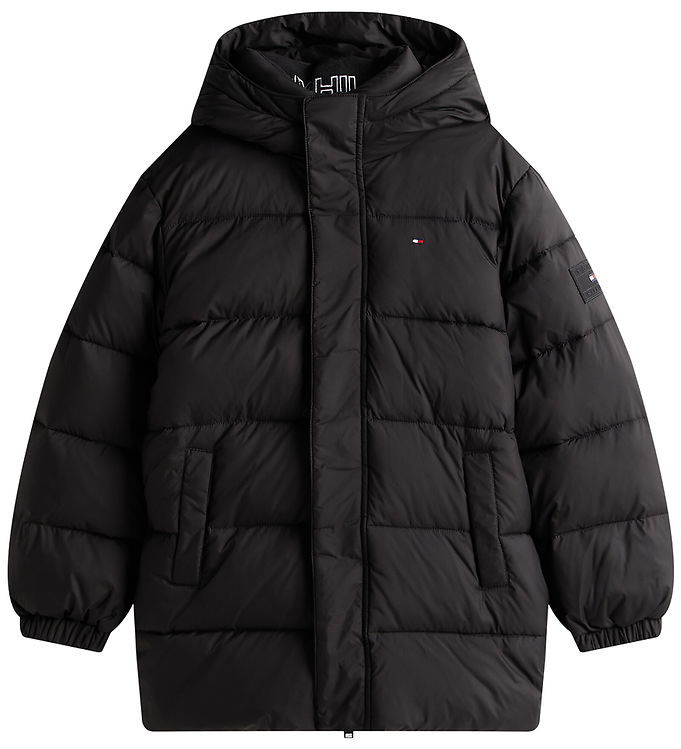 Tommy Hilfiger Dynejakke - Sort
