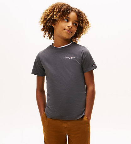 Tommy Hilfiger T-shirt - Washed Black Tommy Hilfiger T-shirt - Washed Black
