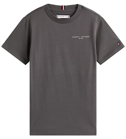 Tommy Hilfiger T-shirt - Washed Black Tommy Hilfiger T-shirt - Washed Black