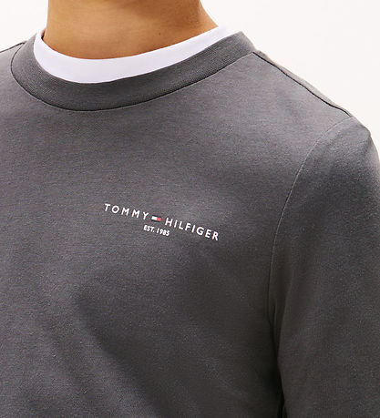 Tommy Hilfiger Bluse - Washed Black Tommy Hilfiger Bluse - Washed Black