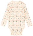 Konges Sløjd Body l/æ - Rib - Minnie - Fleur Decor m. Hulmønster Konges Sløjd Body l/æ - Rib - Minnie - Fleur Decor m. Hulmønster