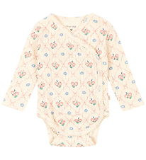 Konges Sløjd Body l/æ - Rib - Minnie - Fleur Decor m. Hulmønster Konges Sløjd Body l/æ - Rib - Minnie - Fleur Decor m. Hulmønster