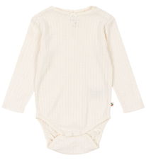 Konges Sløjd Body l/æ - Rib - Minnie - Antique White  Konges Sløjd Body l/æ - Rib - Minnie - Antique White