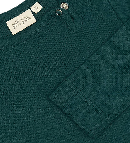 Petit Piao Body l/æ - Rib - Modal - Dark Sea Petit Piao Body l/æ - Rib - Modal - Dark Sea
