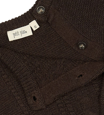 Petit Piao Bluse - PPDago - Strik - Brun Petit Piao Bluse - PPDago - Strik - Brun