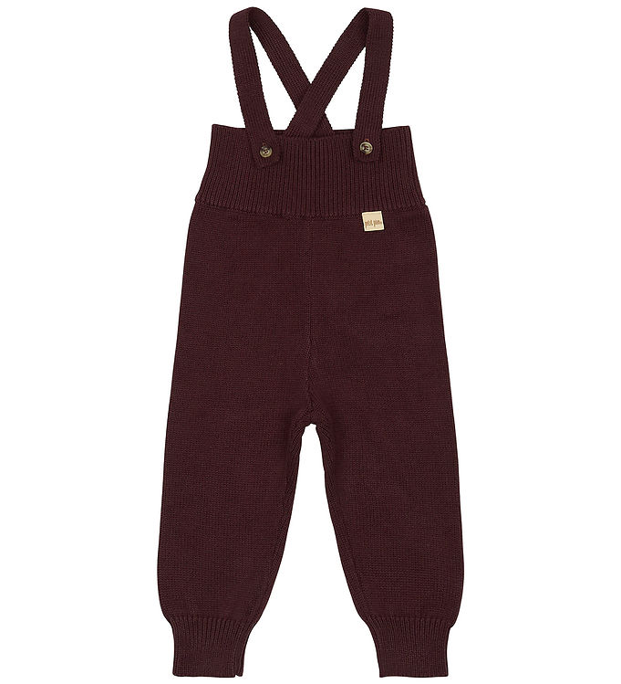 Petit Piao Bukser m. Seler - PPDag - Strik - Coffee Bean