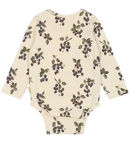 Petit Piao Bodysuit l/s - Black Berry
