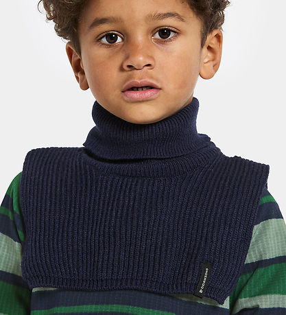 Didriksons Halsedisse - Strik/Rib - Delfinen - Navy