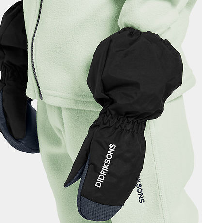 Didriksons Luffer m. Fleece - Shell - Sort