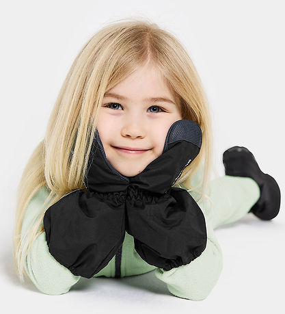 Didriksons Luffer m. Fleece - Shell - Sort